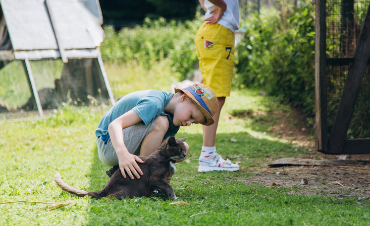 supervising outdoor time